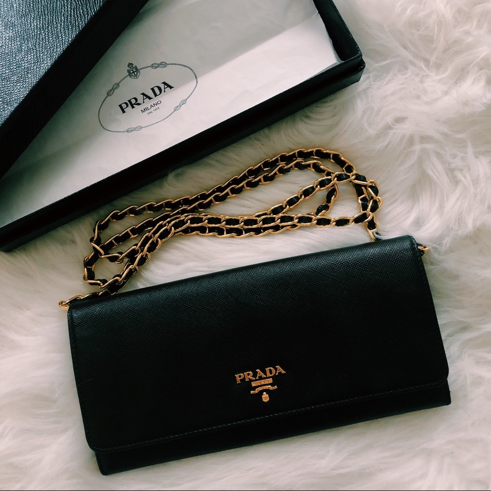Prada Wallet on a Chain Bag